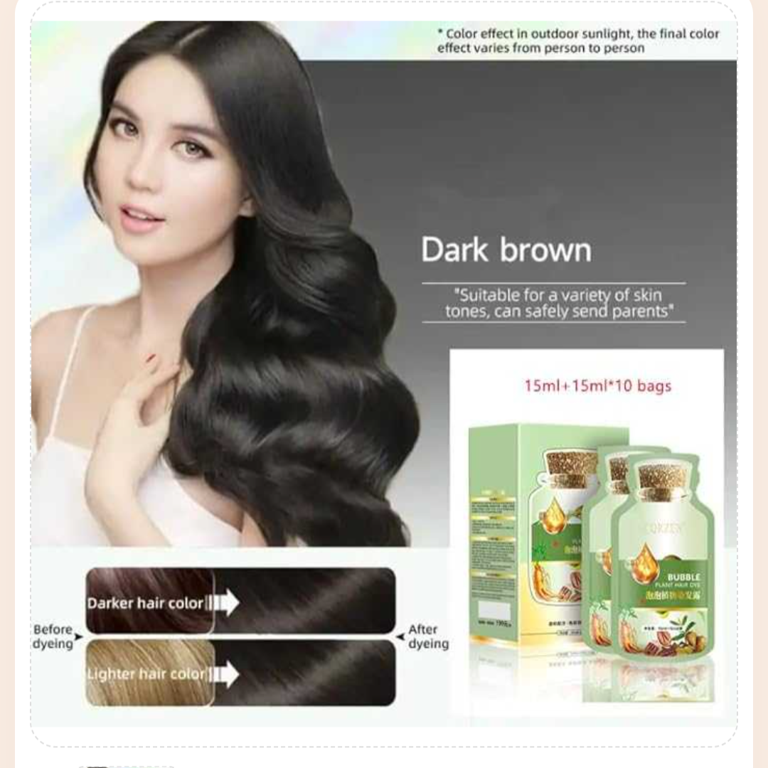 Bubble Plant Hair Dye