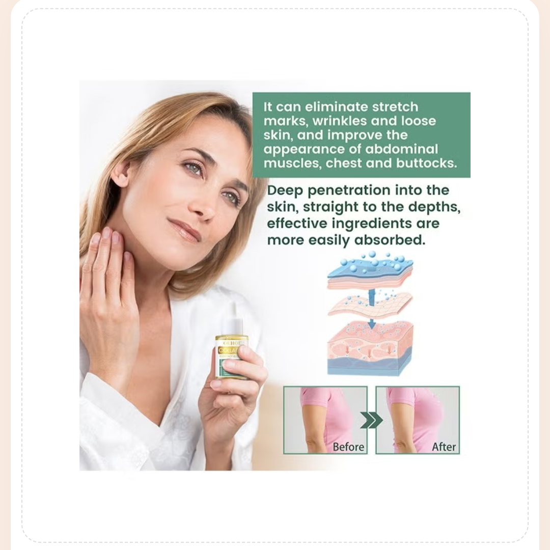 Collagen Lifting Body Oil, Beauty Women Tight Skin