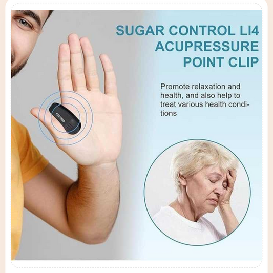 Sugar Control Acupressure Point Clip
